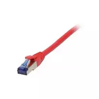 Patch kabelis RJ45 - CAT6A 500MHz - 3m - raudonas - S-STP (S/FTP) - TPE/LSZH (Superflex) - AWG26 - Synergy 21