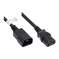Good Connections P1430-S005 - 0,5 m - C14-Koppler - C13-Koppler - H05VV-F - 250 V - 10 A