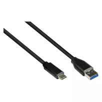 Alcasa jungiamasis laidas USB 3.0 - 2 m - USB A - USB C - USB 3.2 Gen 1 (3.1 Gen 1) - 5000Mbit/s - Juoda (GC-M0128)