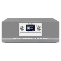 TechniSat DIGITRADIO 372 CD BT virtuvinis radijas su CD grotuvu, DAB+, FM, Bluetooth, antracitinis-sidabrinis