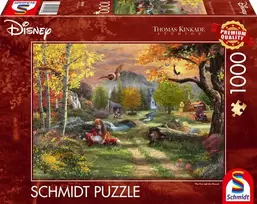Thomas Kinkade Studios: Disney - Lapė ir šuo, Dėlionė 1000 dalių