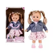 Lėlė Artyk Natalia 39 cm – kalbanti lenkiškai, tamsiai mėlynas švarkelis