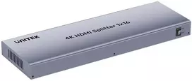 HDMI skirstytuvas Unitek V1137AGY01-EU — 1 įėjimas į 16 išėjimų, 4K, 30Hz