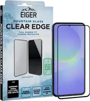 Eiger Mountain Glass Clear Edge ekrano apsauginis stiklas, skirtas Samsung Galaxy A37/A36/A56, viso paviršiaus apsauga (EGSP01119)
