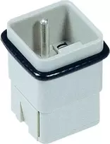 Harting Han® Q Stifteinsatz 09 12 005 3001 5+PE kištukinis lizdas su užspaudžiamais kontaktais
