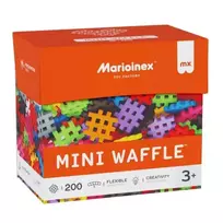Konstruktorius Marioinex Mini Waffle 200 vnt. – plastikiniai jungiamieji blokeliai