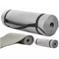 Extralink kilimėlis mankštai | fitneso pilka joga ir aerobika 180x60cm