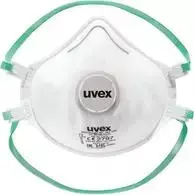 Respiratorius UVEX silv-Air classic 2310 planet FFP2 – vienkartinė pusveidė apsauginė kaukė, 15 vnt. pakuotė