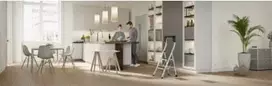 Kopėtėlės Hailo K75 ComfortLine 4342-300, 2 pakopų buitinės kopėtėlės, modelis 4342-300