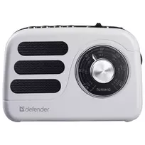 Nešiojamas garsiakalbis DEFENDER SIGNAL su FM/MP3/SD/USB ir Bluetooth (5W, antena)