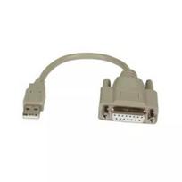 Serijinis kabelis M-Cab 7200448 USB Type-A pilkas 0,2 m