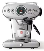 illy X1 Anniversary kavos aparatas maltai kavai ir E.S.E. kapsulėms (nerūdijantis plienas)