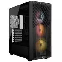 Corsair 3200D RS ARGB korpusas, Midi-Tower, ATX, grūdintas stiklas - Pilka