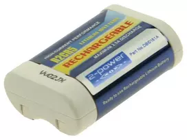 2-Power baterija skaitmeniniam fotoaparatui 6V 500mAh, Ličio jonų