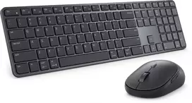 DELL Pro 7 Slim KM726 belaidė klaviatūra su pele, RF Wireless + Bluetooth, QWERTZ, juoda