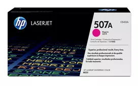 HP 507A rausvos spalvos originalus lazerinio spausdintuvo kasetė