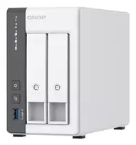 QNAP TS-216G NAS / saugojimo serveris, bokštas, Cortex-A55, 4GB, HDD, balta