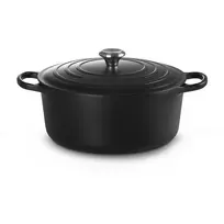 Le Creuset Signature Apvalus Ketaus Puodas 8,1L Juodas 30cm