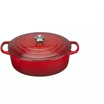 Le Creuset Signature Orkaitės kepimo indas ovalus 27 cm vyšninė raudona