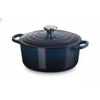 Le Creuset Signature apvalus kepimo indas 24 cm nuit