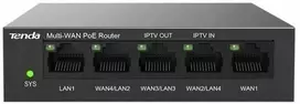 Laidinis maršrutizatorius Tenda G0-5G-PoE Gigabit Ethernet juodas IPSec VPN