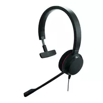 Jabra Evolve 20 USB-C MS Mono laidinės ausinės biurui, 150–7000 Hz, 142 g
