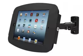 Compulocks iPad 10.2 Space Enclosure Tilting Stand 8 - Žemo profilio stovas su dėklu