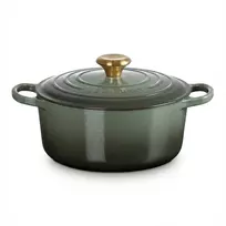 Le Creuset Signature apvalus kepimo indas 24 cm čiobrelių spalvos
