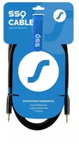 SSQ MIMI2 SS-1425 Laidas Mini Jack Stereo 3,5 mm - Mini Jack Stereo 3,5 mm 2 m Juodas