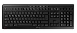 Belaidė klaviatūra CHERRY STREAM KEYBOARD WIRELESS QWERTY Juoda