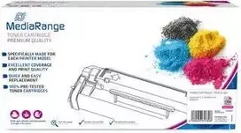 Toneras MediaRange Samsung CLT-C404S/ELS 1500 puslapių rausvai violetinis