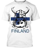 FINLANDIJOS T-shirt Pagaminta JAV Dydis nuo S iki 5XL 2XL