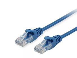 Tinklo kabelis Equip Cat.6 U/UTP RJ-45 Cat6 1,5 m mėlynas