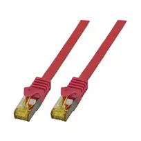 Tinklo laidas EFB Elektronik MK7001.10R RJ-45 Cat6a 10 m Raudonas