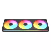 Ventiliatorių rinkinys COUGAR Unity360-FB Single-Frame 360 ARGB PWM Reversed, 120 mm, 700–1600 RPM, FDB, Juodas