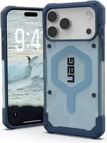 UAG Urban Armor Gear rinkinys: Pathfinder MagSafe dėklas ir nuimamas dirželis, skirtas Apple iPhone 17 Pro Max, mėlynas (permatomas) ir juodas/grafitas, 1145521BV03