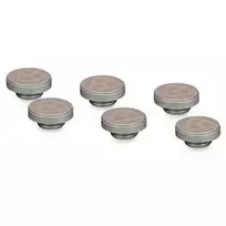 Thermal Grizzly DeltaMate kištukas - Matinis nikelis (6 vnt.) (TG-DM-FIT-6209)