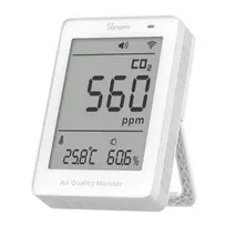 Sonoff AirGuard CO2 SAWF-08P WiFi LCD oro kokybės matuoklis