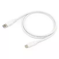 USB 3.2 Gen 1 C į A laidas EQUIP 0,5 m 5Gbps Baltas (USB-C į USB-A, nikeliuoti kontaktai)