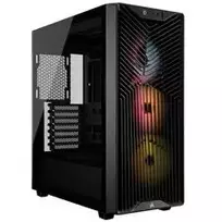 Corsair 3200D RS ARGB vidutinis bokštas našiam kompiuteriui - juodas - ATX