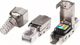 ATEN RJ-45 (J-45) kištukas 2A-245G, sidabrinis, Cat6A