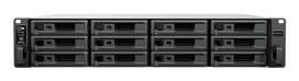 NAS stovo Synology RS2423RP+II (Rack 2U) AMD Ryzen V1780B 8GB DDR4, 12 lizdų, RAID, DiskStation Manager