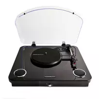 Pavarų diržu varomas vinilinis grotuvas Energy Sistem BlackSpin juodas permatomas 33 45 78 aps/min