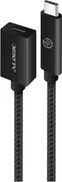 ALOGIC USB laidas – USB-C (Motinė) į USB-C (Tėvinė) – USB 3.1 Gen 2 – 50 cm – Juoda (MU31CC-EXT-050BLK)