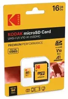 Kodak MicroSDHC 16GB UHS-I U1 V10 A1 Premium