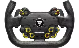 Thrustmaster EVO Racing 31U odinis vairas PC, PlayStation 4, PlayStation 5, Xbox (juodas/geltonas)