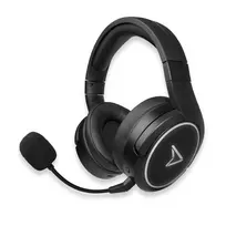 Lexip Voyager ausinės – belaidės ir laidinės žaidimų ausinės su Bluetooth, juodos