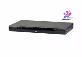 ATEN 16 prievadų 2 magistralės CAT5e/6 KVM per IP jungiklis su LUC (nešiojamojo kompiuterio USB konsolė), garsu ir virtualios laikmenos palaikymu