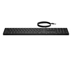 HP Wired Desktop 320K klaviatūra, pilno dydžio, USB, membraninė, juoda