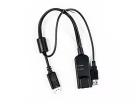 Vertiv Avocent MPUIQ-VMCDP KVM sąsajos adapteris DISPLAYPORT, USB 2.0 juodas